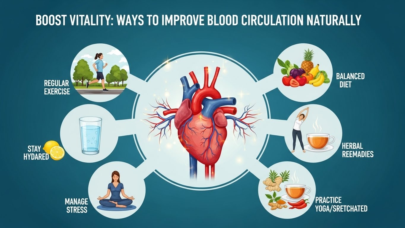 Ways to Improve Blood Circulation Naturally