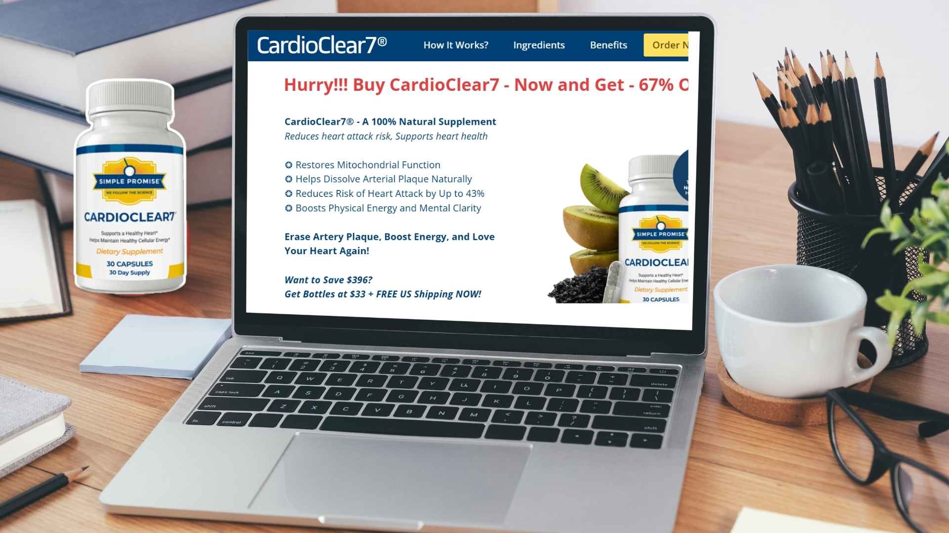 Cardio Clear 7 Website